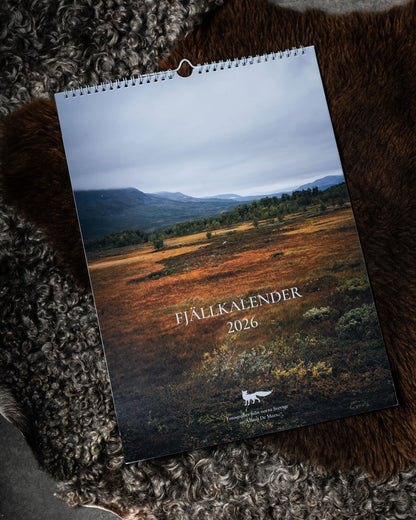 Fjällkalender 2026 Alison De Mars calendar Swedish northern landscapes