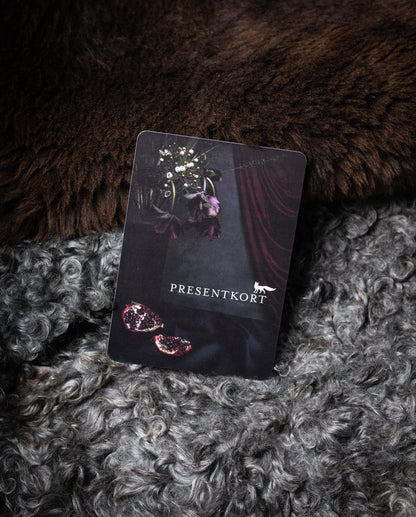 Presentkort / gift card (physical)