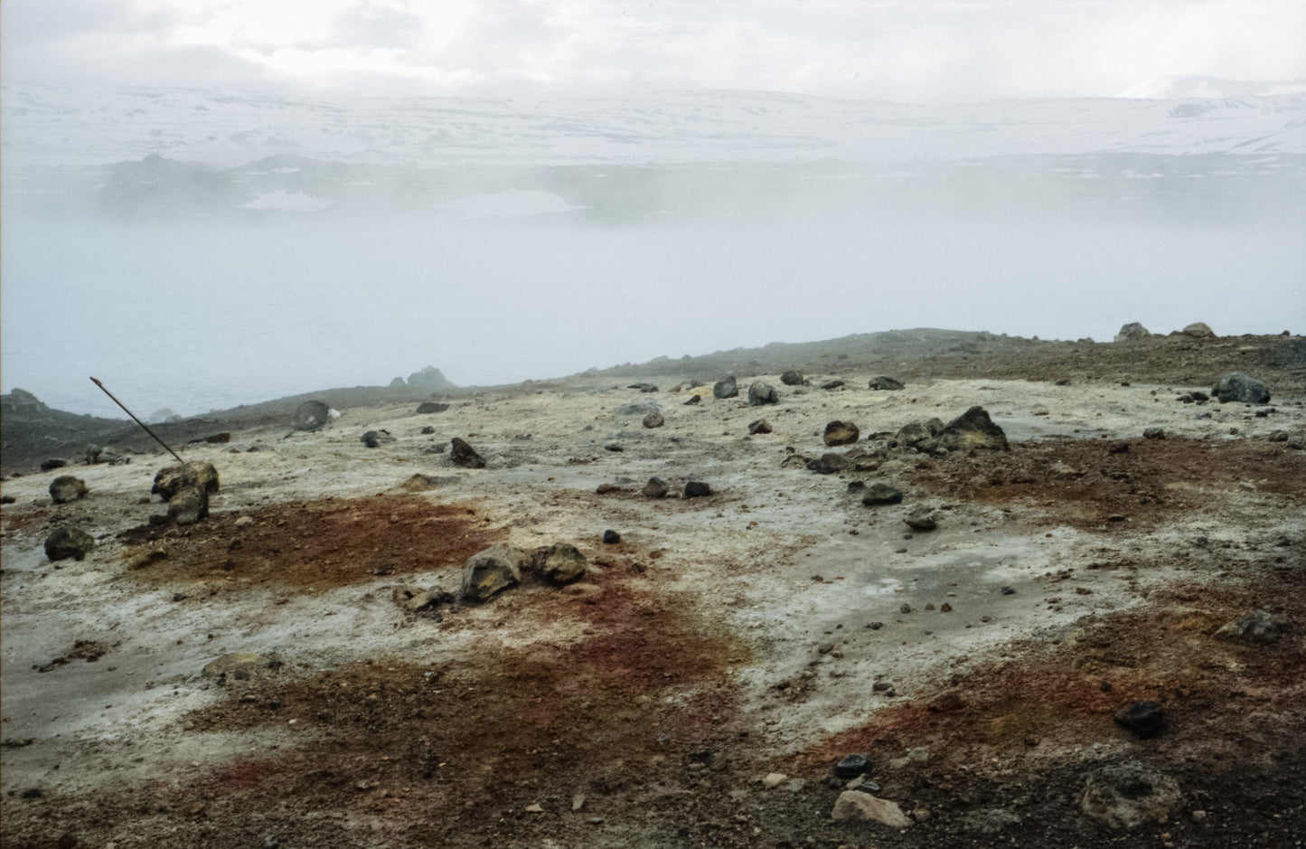 Iceland © Alison De Mars landscape fine art photography volcano mountains fog